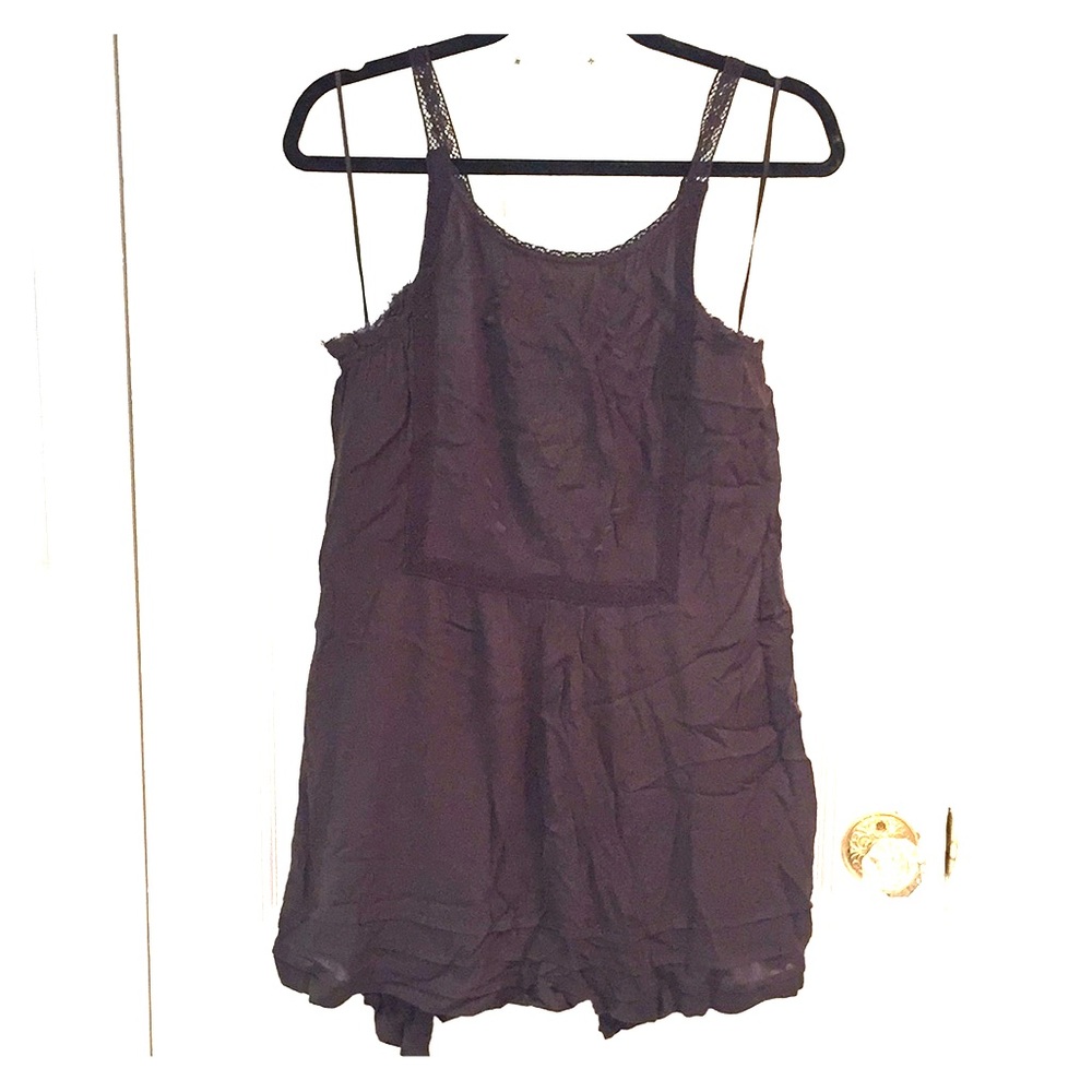 Chocolate brown coverup dress